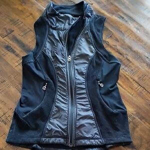 lululemon athletica Black and Gray Vest